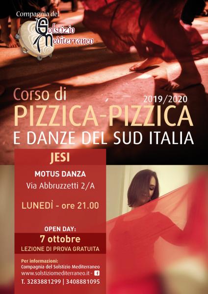 Corso di PIZZICA e danze del sud Italia