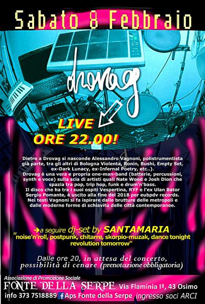Drovag Live + Santamaria Set