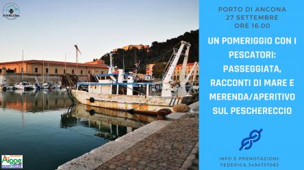 Ancona: vite di mare raccontate. Passeggiata, storie dei pescatori, merenda/aperitivo
