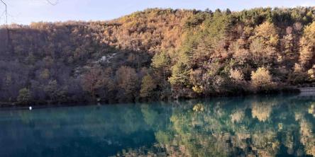 Il lago di Boccafornace e i castagneti di Pievebovigliana