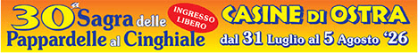 Sagra delle Pappardelle al Cinghiale 2026 - Casine di Ostra