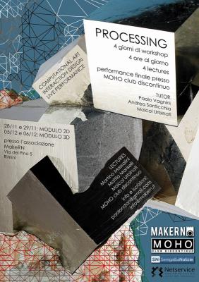Arte computazionale interattiva + esibizione: corso di programmazione Arte computazionale interattiva + esibizione: corso di programmazione