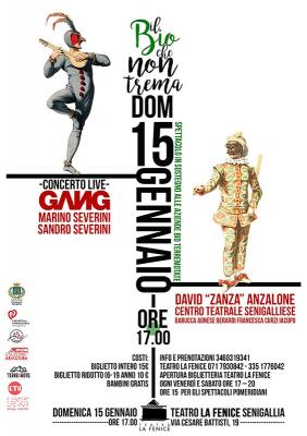 Spettacolo per la fine della campagna “Il Bio che non trema” Spettacolo per la fine della campagna “Il Bio che non trema”