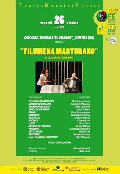 65° Festival Nazionale Arte Drammatica