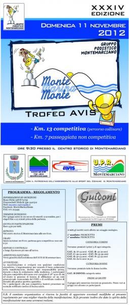 XXXIV Monte - Marina - Monte