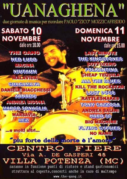 Uanaghena 2012 - Due giorni di musica per Paolo 