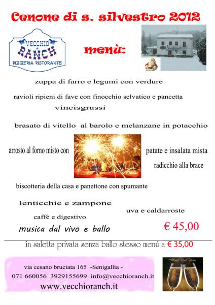 Veglione di San Silvestro - Capodanno