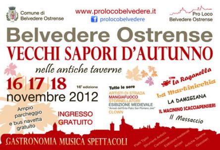Vecchi Sapori d'Autunno 2012
