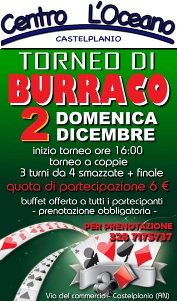 Torneo di Burraco - Centro L'Oceano