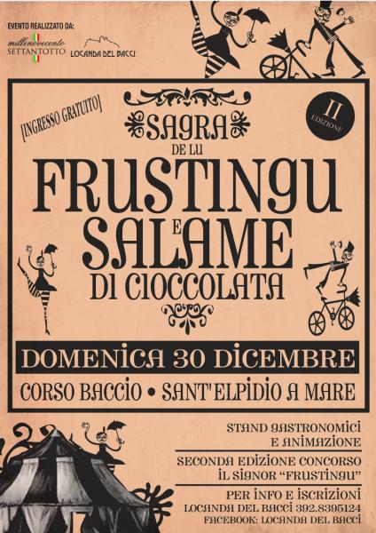 Sagra de lu frustingu e salame di cioccolata