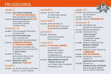 XV Palio della MIniera di Zolfo