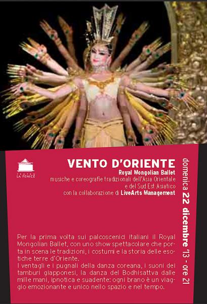 VENTO D'ORIENTE - Royal Mongolian Ballet
