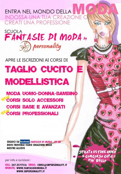 CORSI TAGLIO CUCITO E MODELLISTICA