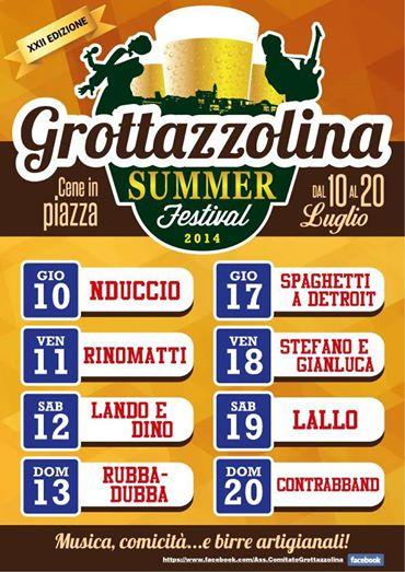 GROTTAZZOLINA SUMMER FESTIVAL