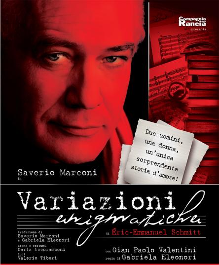 Saverio Marconi e Giampaolo Valentini in Variazioni Enigmatiche