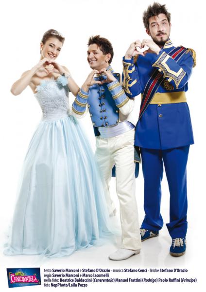 Paolo Ruffini e Manuel Frattini in Cercasi Cerentola