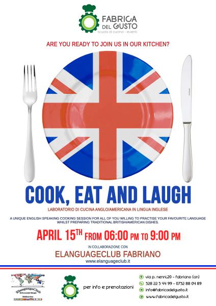 Cook, eat and laugh