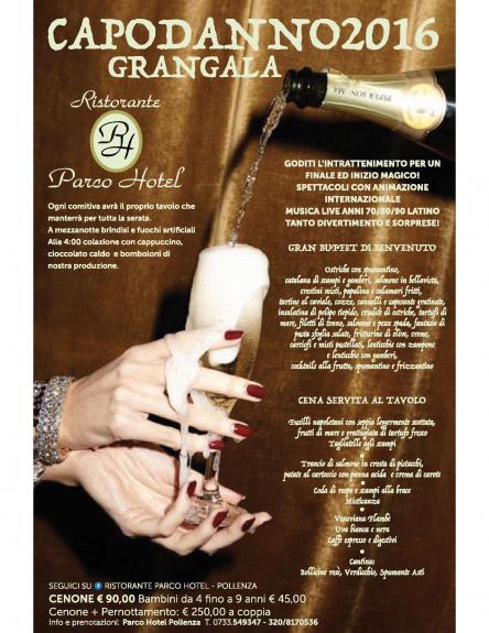 CAPODANNO 2016   GRAN GALA'