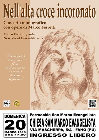 Nell'alta croce incoronato