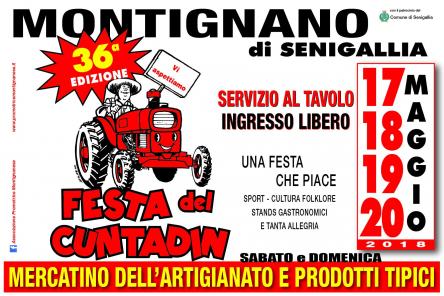 Festa del Cuntadin 2018 a Montignano di Senigallia