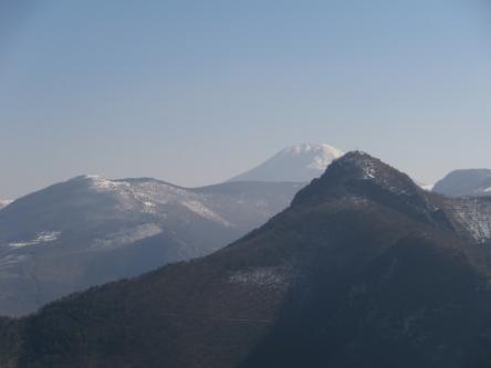 Monte la Croce da san Felice con la festa a Pergola