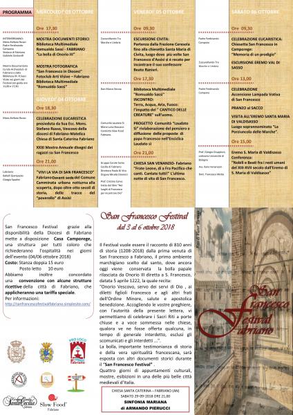 SAN FRANCESCO FESTIVAL FABRIANO