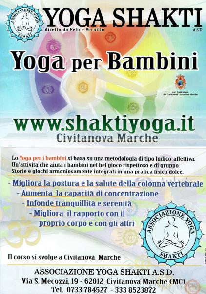 CORSO  GINNASTICA YOGA PER BAMBINI