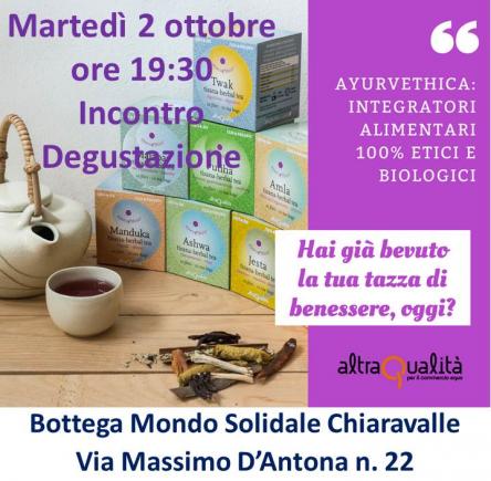 Incontro: tisane Ayurvethica