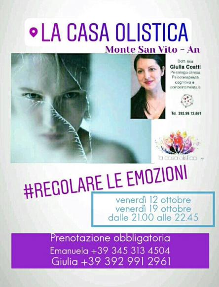 CORSO - REGOLARE LE EMOZIONI