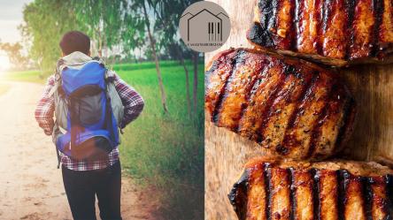 Passeggiata nei colli intorno a Ostra con barbecue e castagne