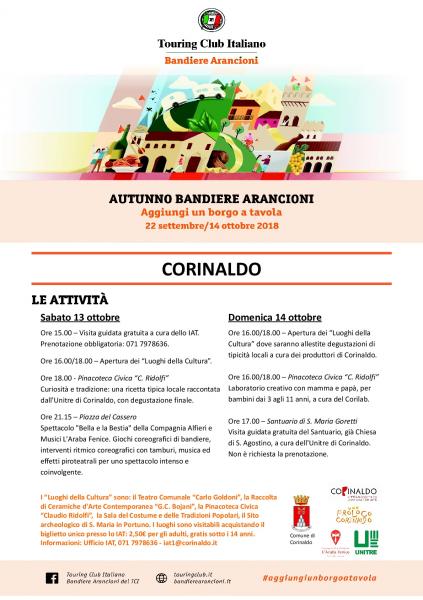 Autunno Bandiere Arancioni