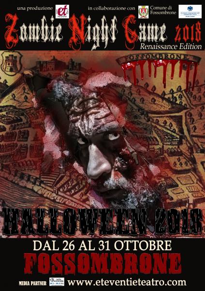 ZOMBIE NIGHT GAME 2018 Renaissance Edition