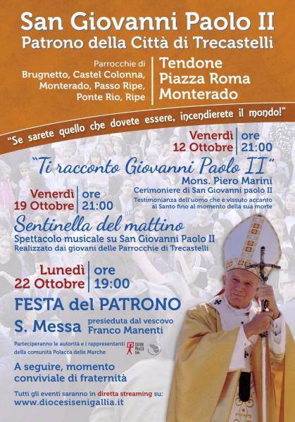 FESTA DEL PATRONO SAN GIOVANNI PAOLO II