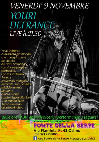 YOURI DEFRANCE IN CONCERTO