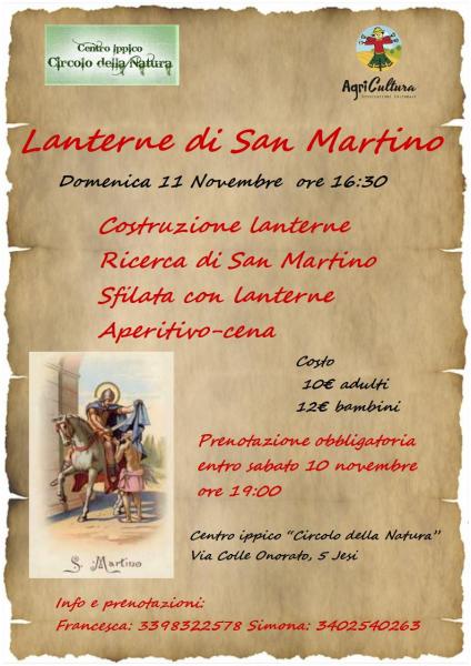 Lanterne di san Martino