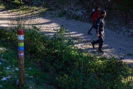 Da Polverina a Caldarola lungo la Via Lauretana