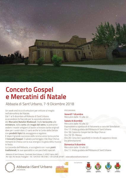Concerto Gospel e Mercatini di Natale