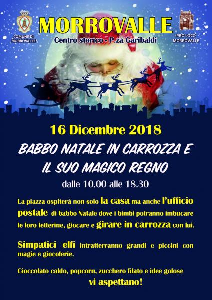 Babbo Natale in Carrozza e il Suo Magico Regno