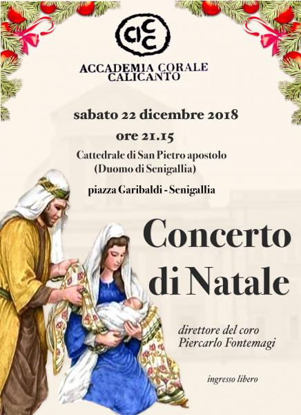 ACCADEMIA CORALE CALICANTO CONCERTO DI NATALE