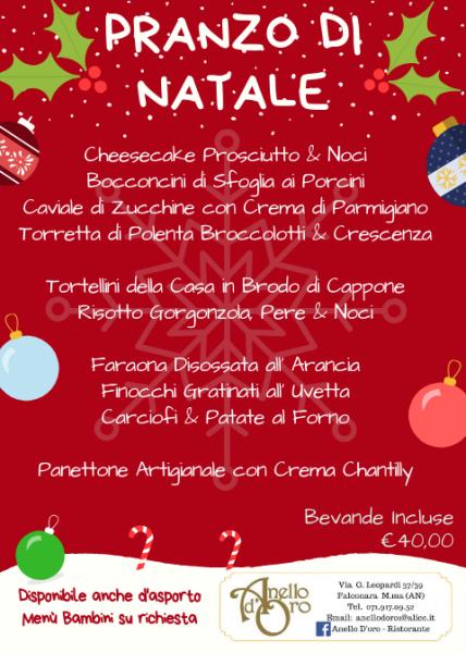 Pranzo di Natale @ Anello D'Oro