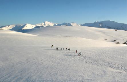 1° Gennaio con le ciaspole!