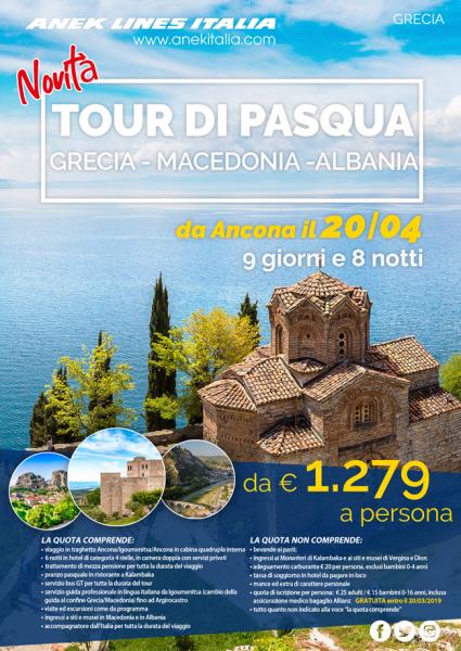 TOUR DI PASQUA ANEK LINES