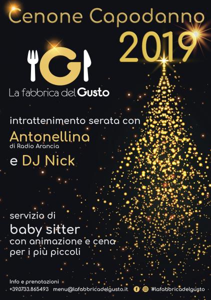 Capodanno a La fabbrica del Gusto
