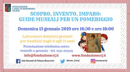 SCOPRO, INVENTO, IMPARO: GUIDE MUSEALI PER UN POMERIGGIO