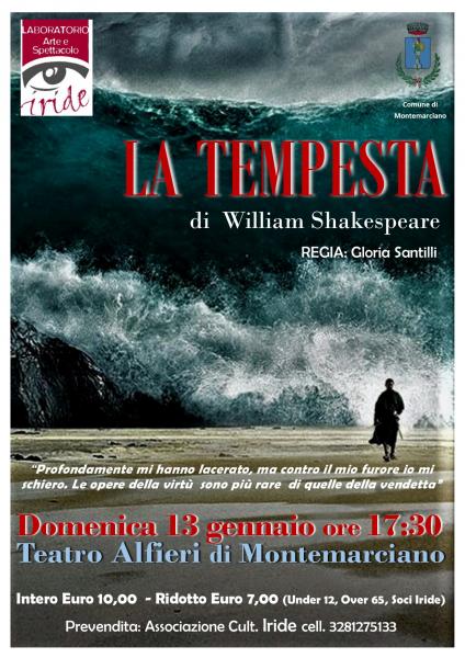 LA TEMPESTA di William Shakespeare