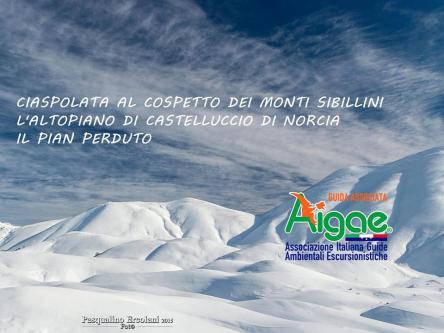 Ciaspolata Colli Alti e Bassi Castelluccio di Norcia