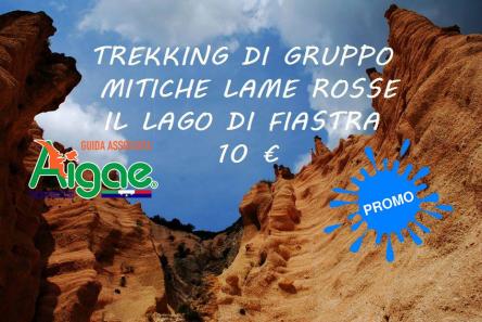 Prima volta alle Lame Rosse - Trekking