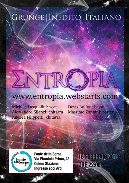Entropia LIVE@Fonte della serpe