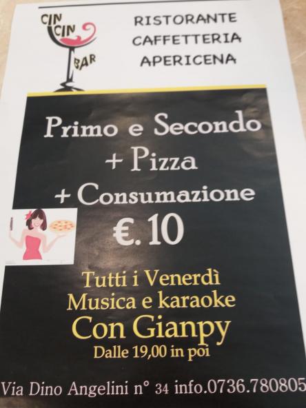 Karaoke di San Faustino a buffet !!!!