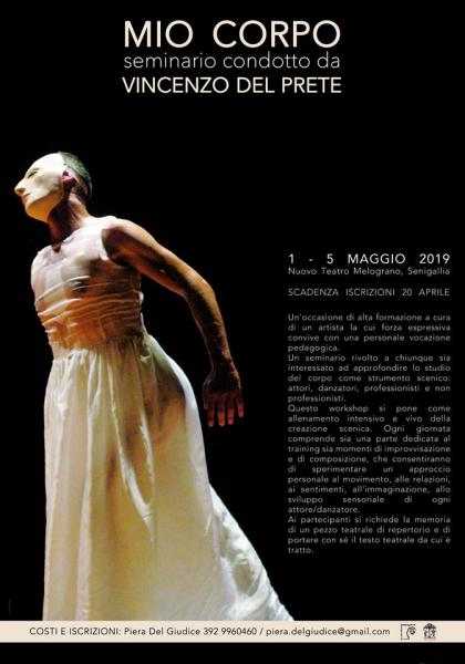 MIO CORPO_Seminario Teatrale con Vincenzo del Prete